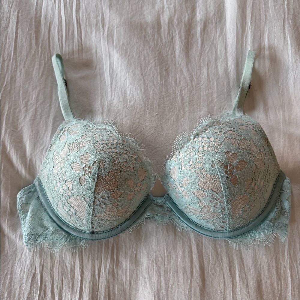 Victoria's Secret Lace Bra - Soft Blue